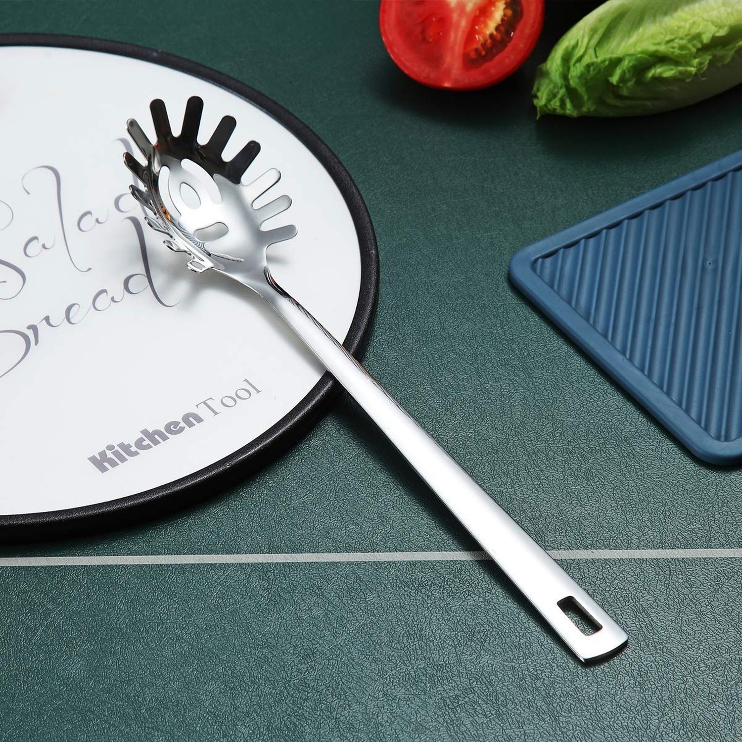 Spaghetti Spoon, Berglander Pasta Server, Stainless Steel Pasta Spoon, Pasta ...