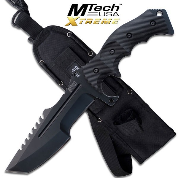 MTECH USA XTREME MX-8054 Tactical Fixed Blade Survival Knife 11-Inch Overall