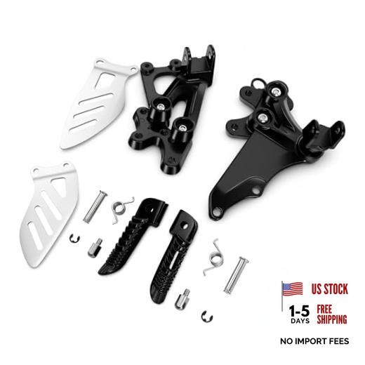 Motorcycles Front Footrest Footpegs Bracket Fit For Front#GSXR600-06-10-B