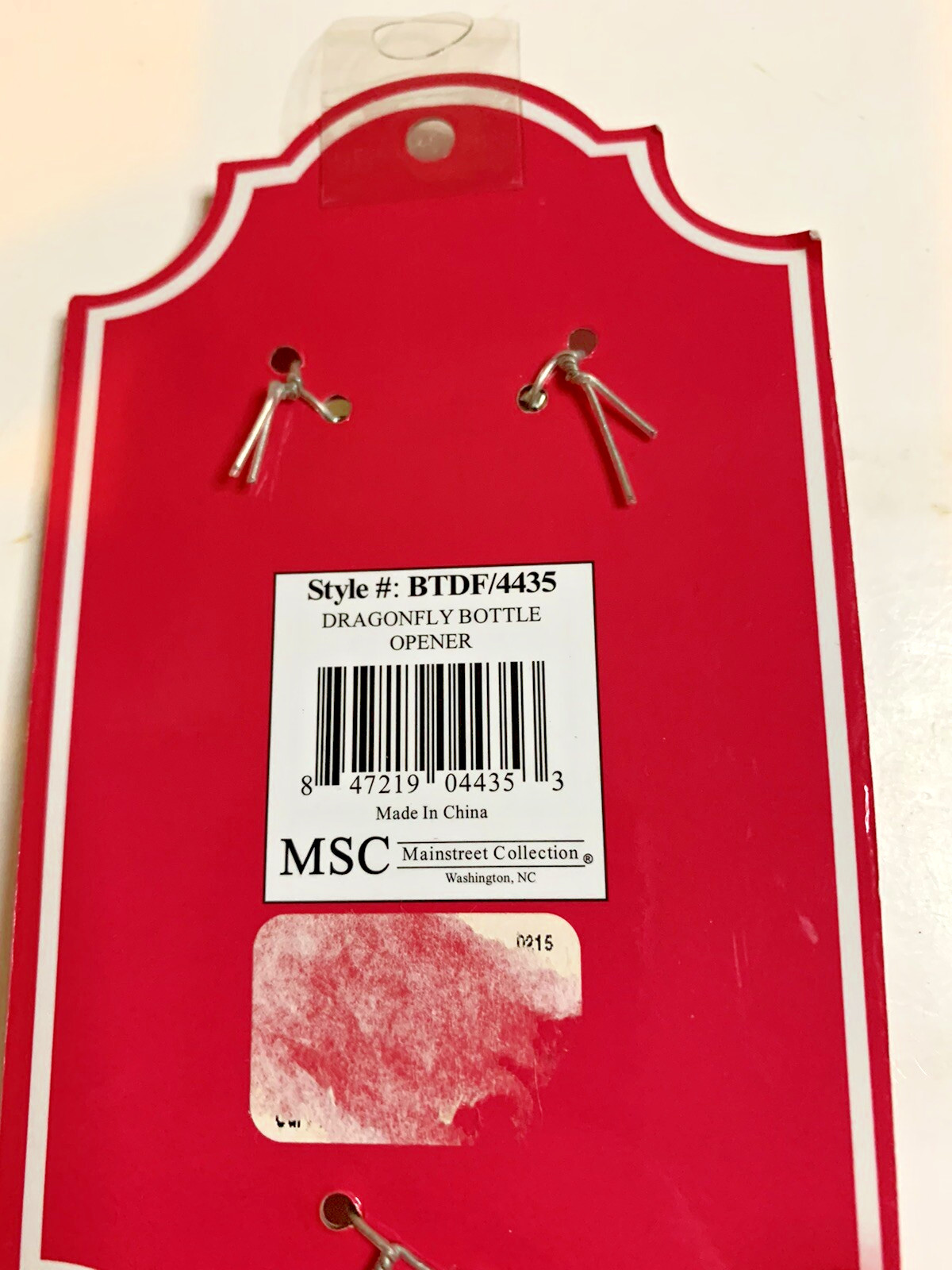 MSC Mainstream Collection Dragonfly Bottle Opener Collector & Beer Accessory