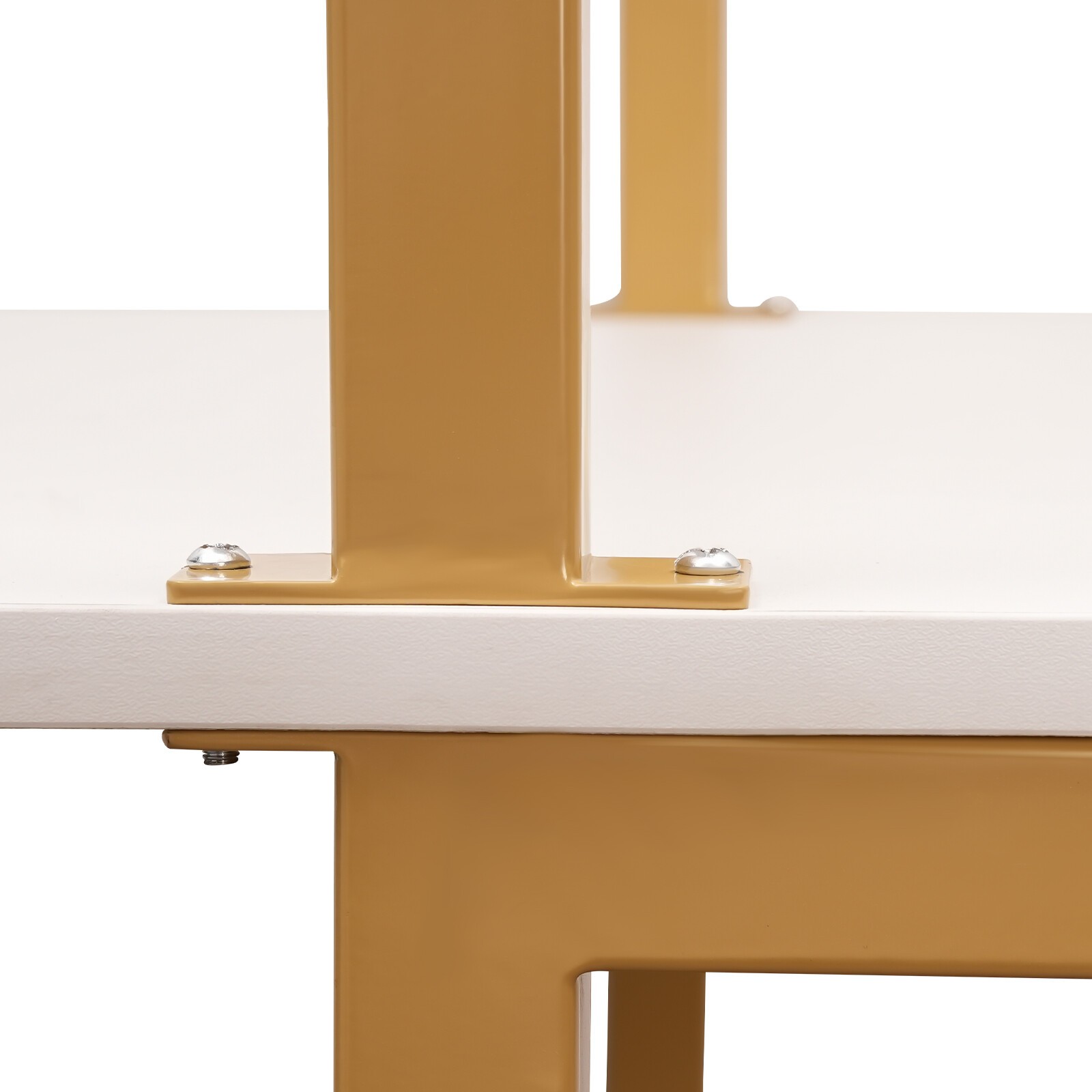 Wall Mount Writing Table 3-tier Computer Desk Storage Home Office w/ Power Strip