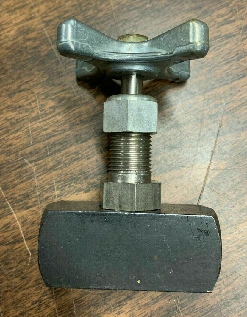 1/8 FNPT Steel Needle Valve (10,000 Psi) Hydraulics / Fluids Deltrol S150S1