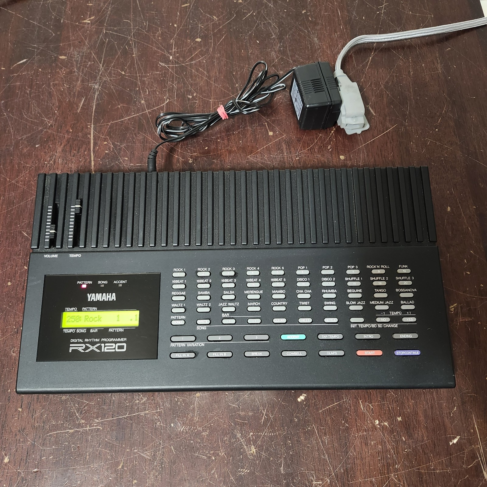 YAMAHA Digital Rhythm Programmer Drum Machine RX-120