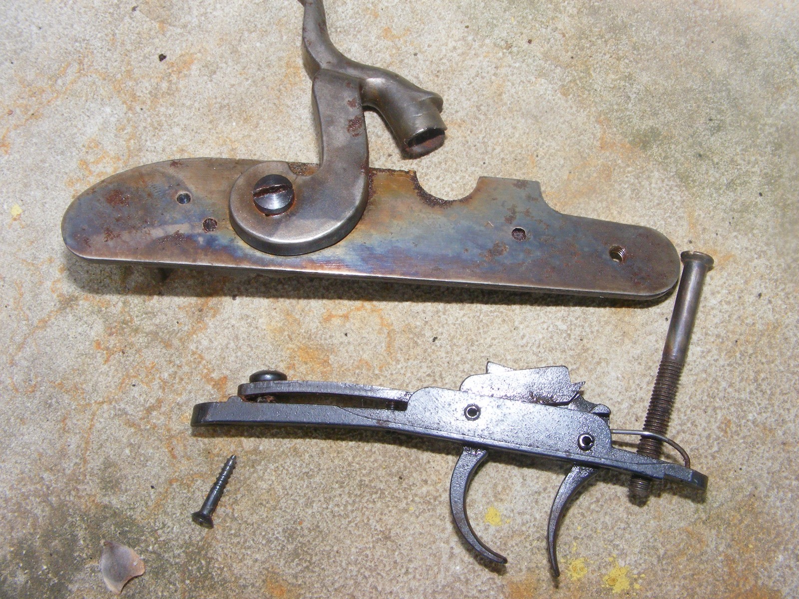 Conneticut Valley Arms Percussion Hawken Rifle Lock and Trigger assembly