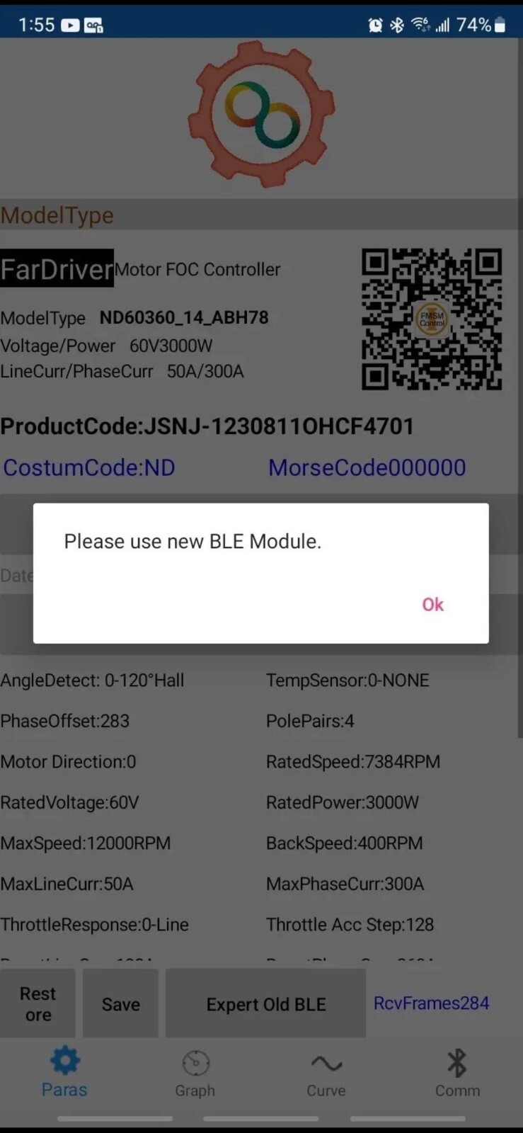 FarDriver Bluetooth Adapter / Dongle For Tuning FD Controllers (ESC)