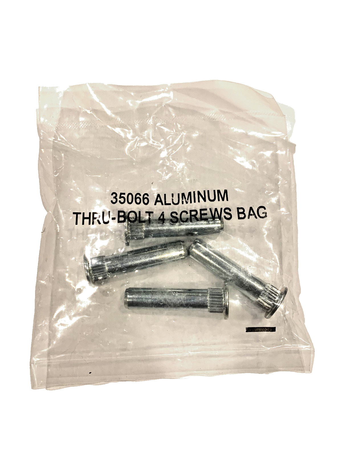 LCN ALUMINUM 35066 THRU-BOLT 4 SCREW BAG SET
