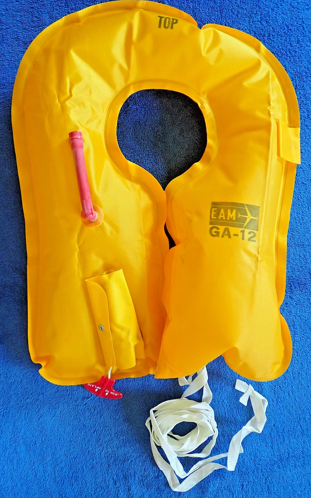 GA-12 Aircraft Inflatable Life Jacket Flotation Device CO2 Cartridge Mouth Piece