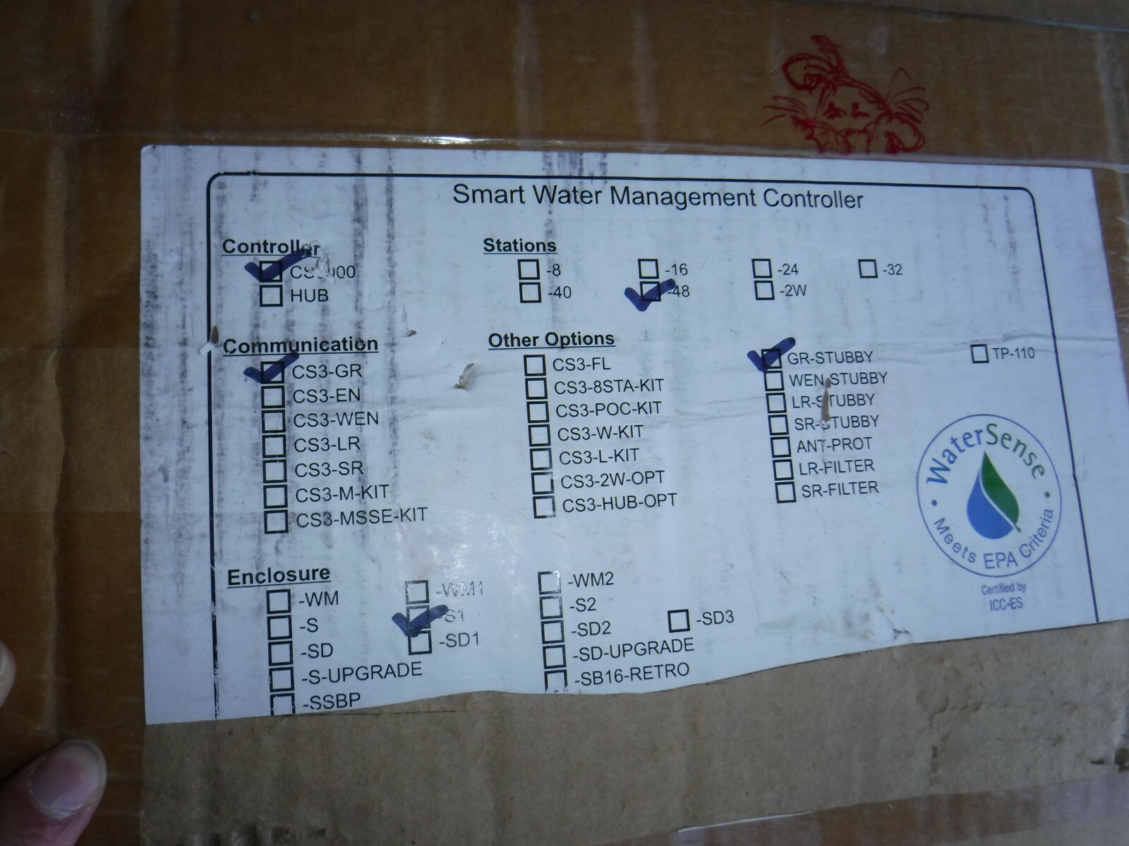 Calsense CS3000 48 station Irrigation Controller Brand new