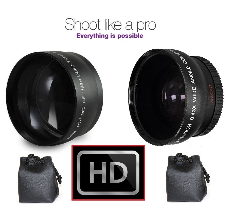 7-Pc Super Saving HD Accessory Kit for Olympus E-PL2 EPL2 E-PL3 EPL3