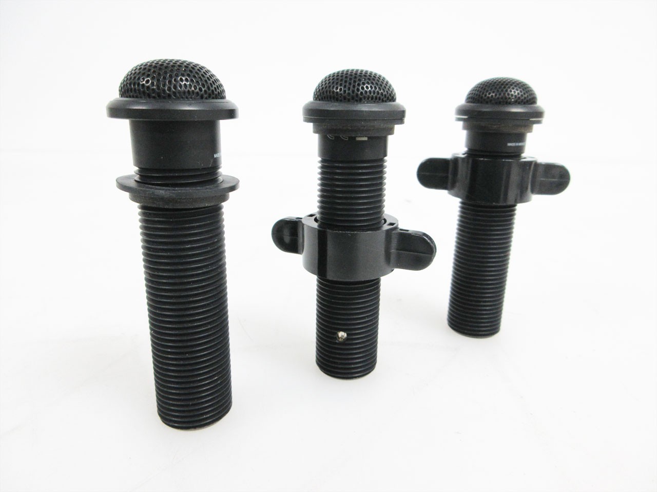 3X SHURE MX395B/O OMNIDIRECTIONAL LOW PROFILE BOUNDARY MICROPHONE XLR MX395