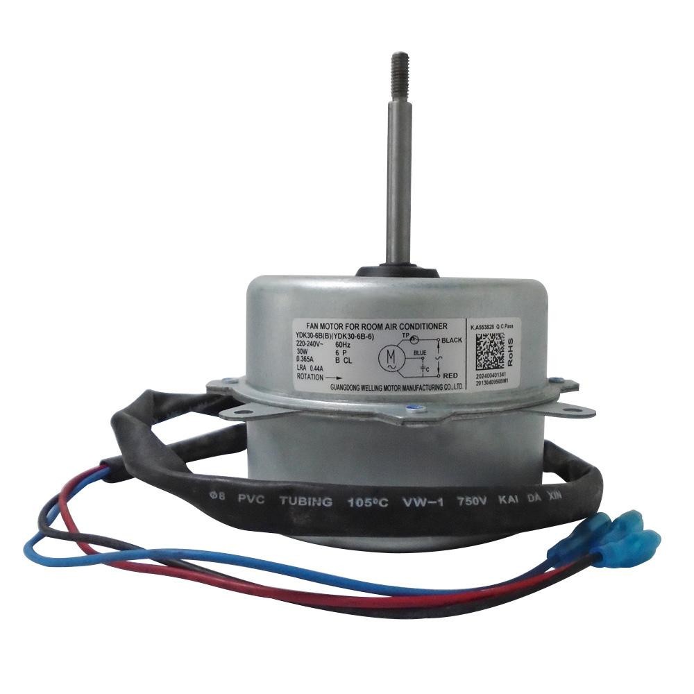 Fan Motor Outdoor Unit YDK30-6B(B)(YDK30-6B-6) YKT-30-6-1L 220-240V/1Ph/60Hz 30W