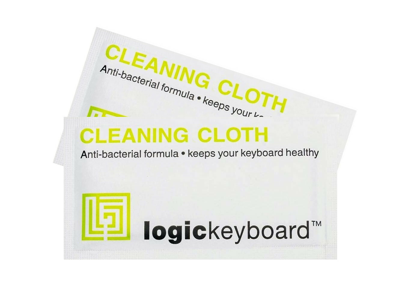 LogicKeyboard Disposable Pre-moistened Keyboard Cleaning Cloth wipes