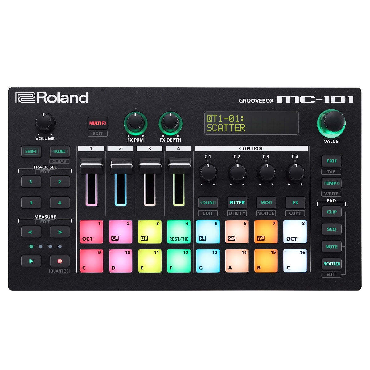 Roland MC-101 Groovebox POWER & CABLE KIT