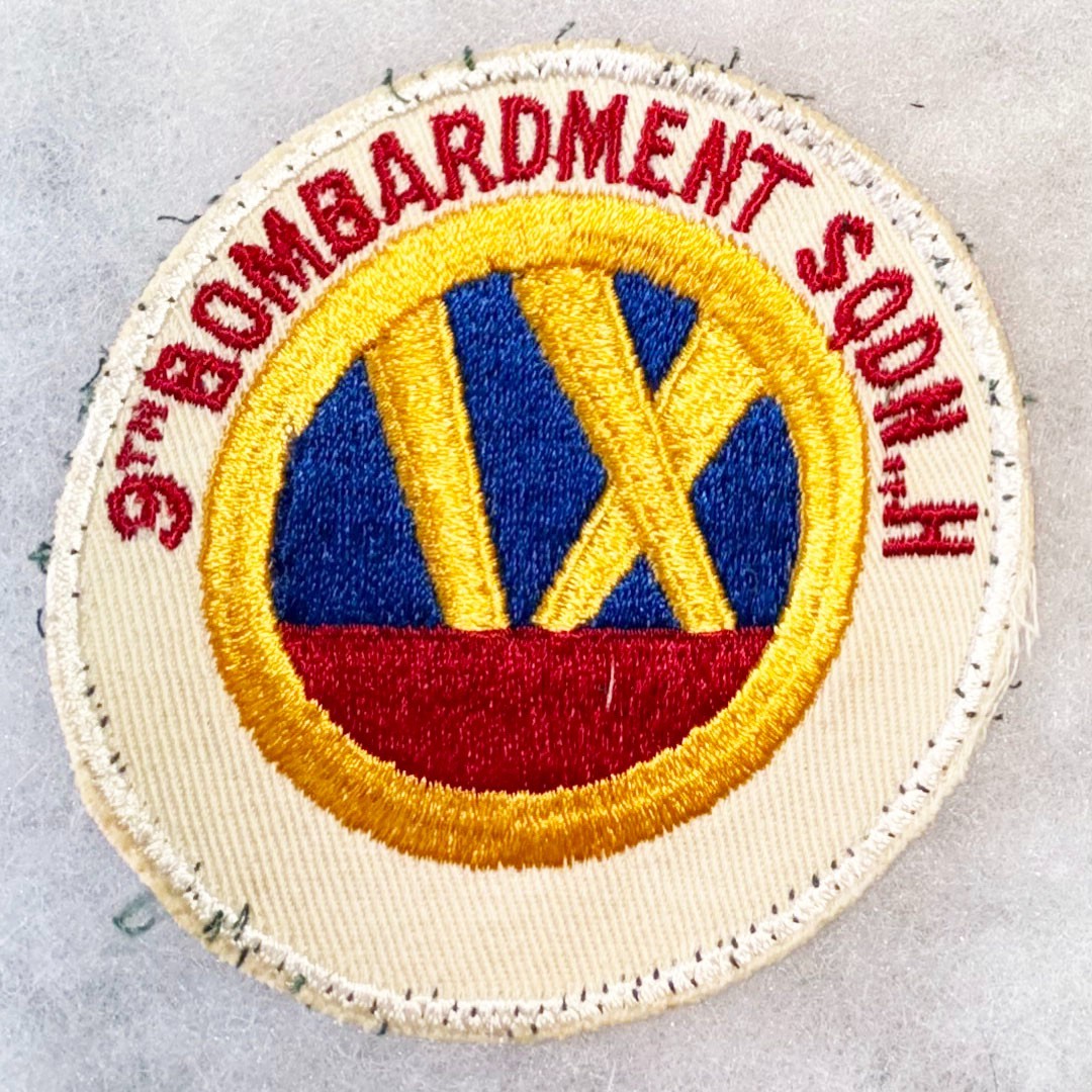 Vn Era USAF 9th Bombardment Squadron Patch