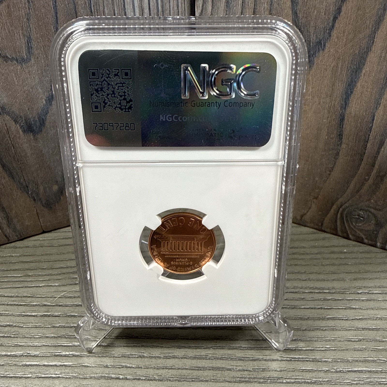 2007 Lincoln 1 CENT SMS NGC MS67 RD