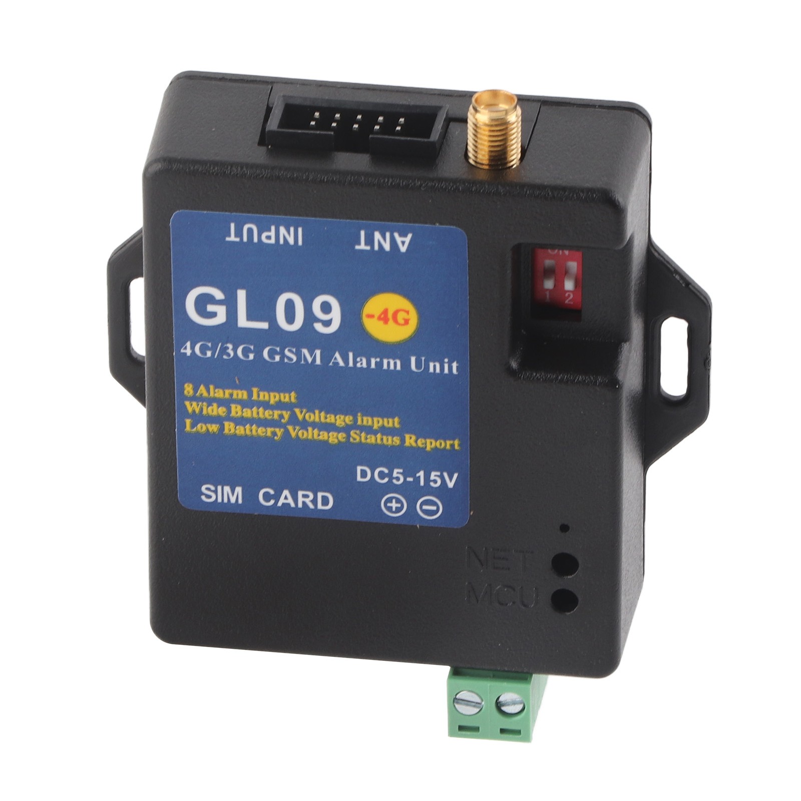 EU Frequency 4G/3G/GSM Alarm Security System Alert Module 8‑Channel Input N