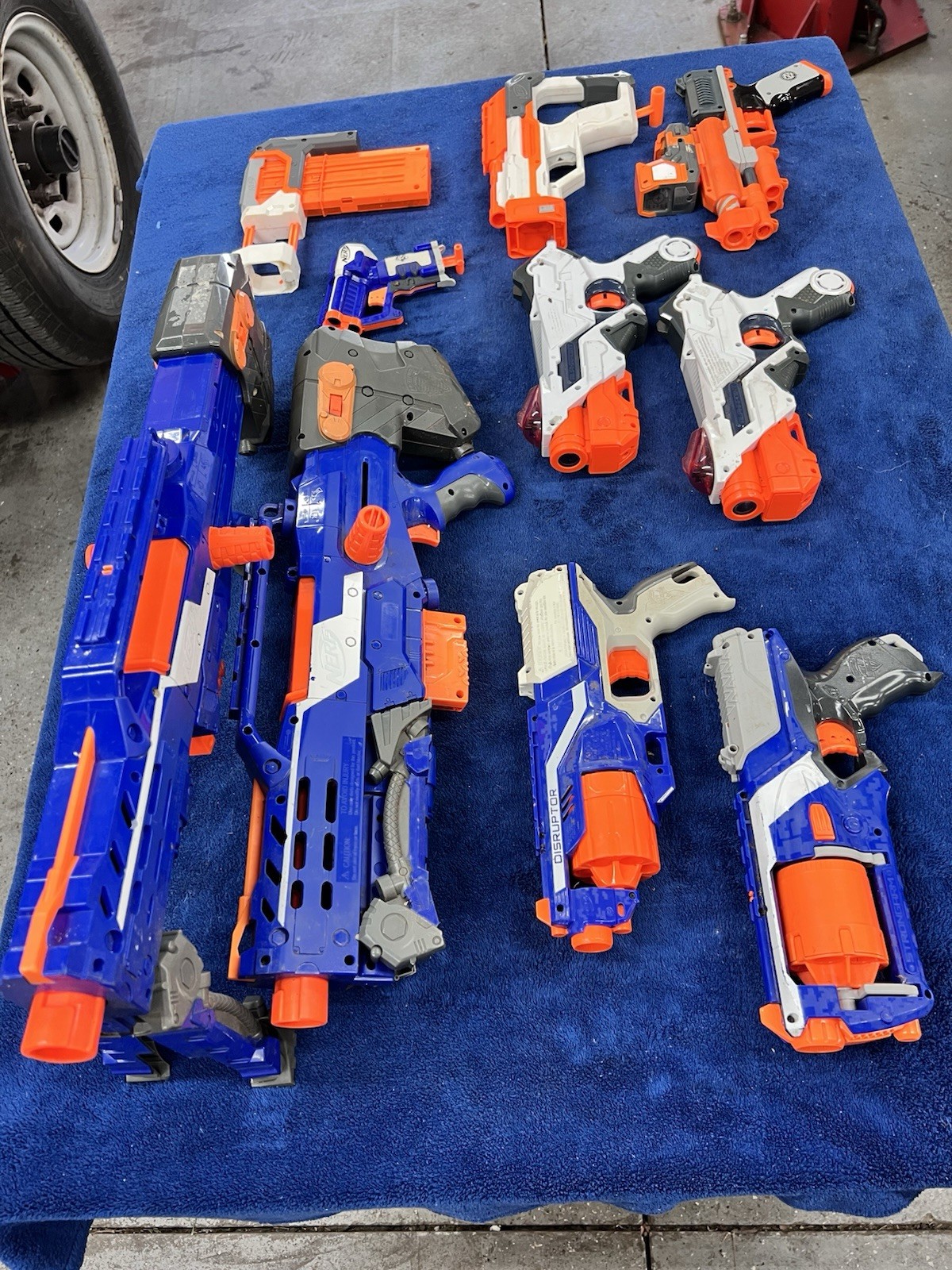nerf gun LOT Elite Sniper Zombie Laserops disruptor Pro