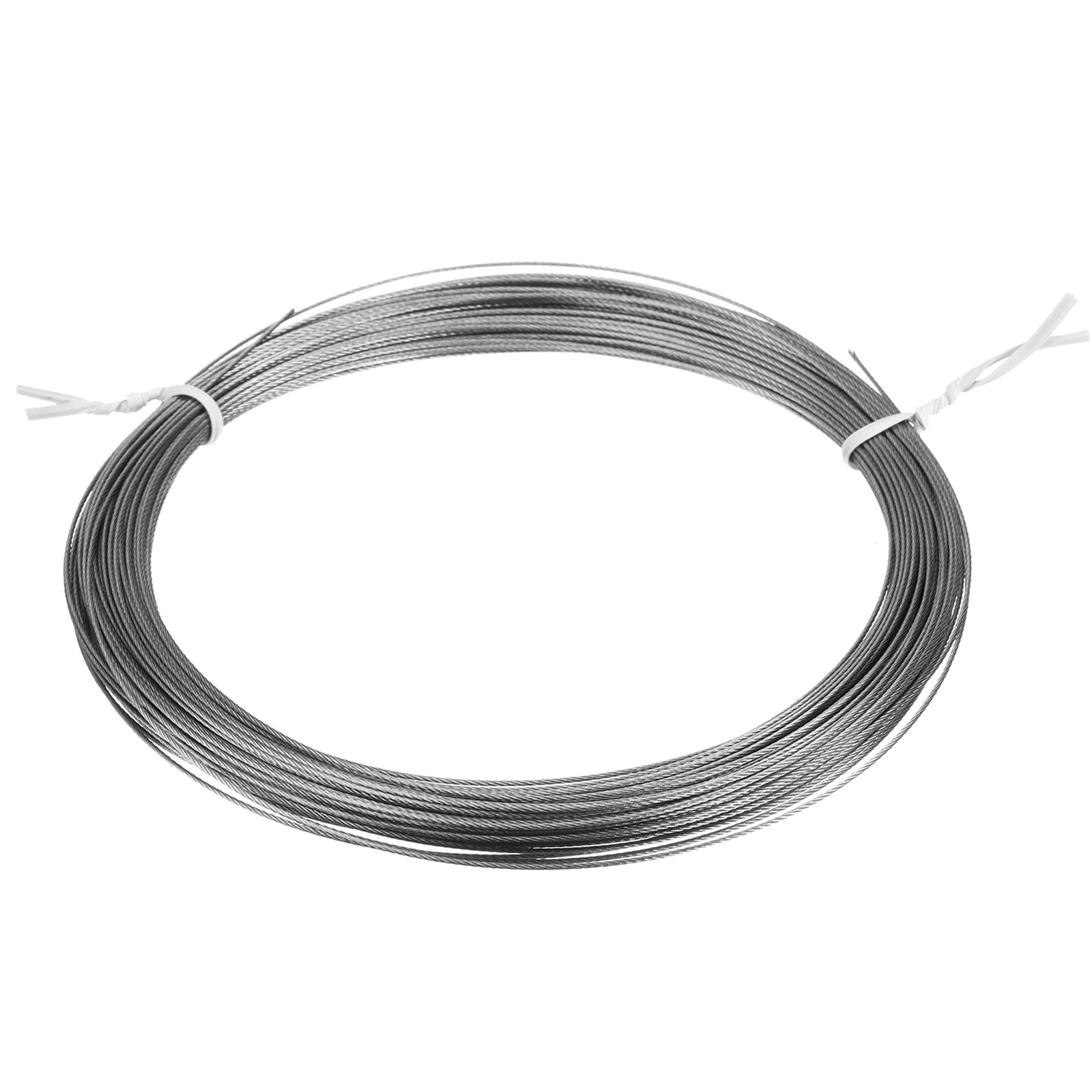 1/32" (0.8mm) 98ft (30M) 304 Stainless Steel Cable Wire Rope 7x7 Strands