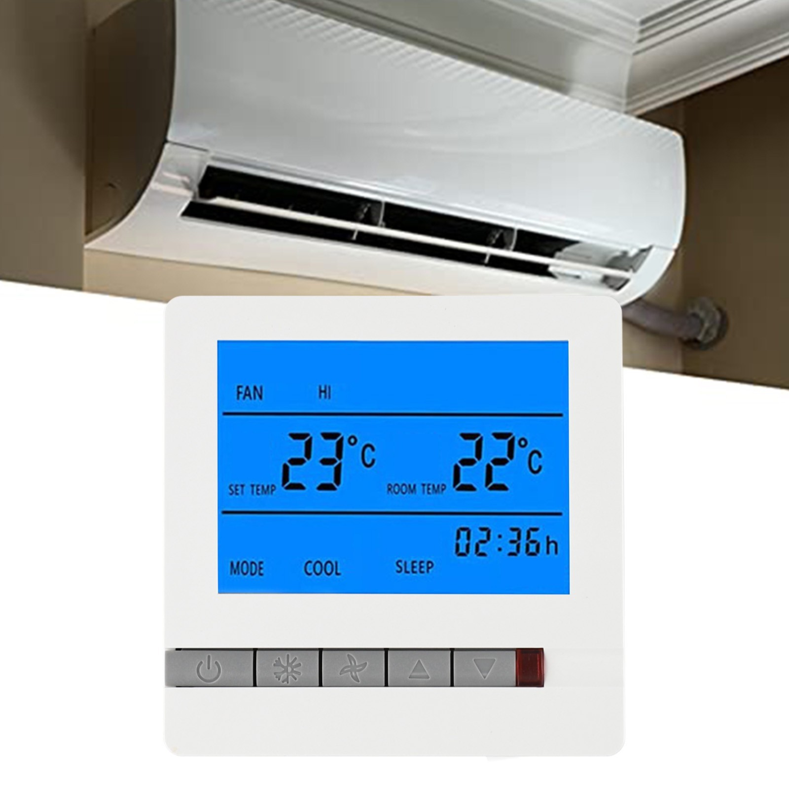 Sleek Design Digital Temperature Controller with High Accuracy Functionality