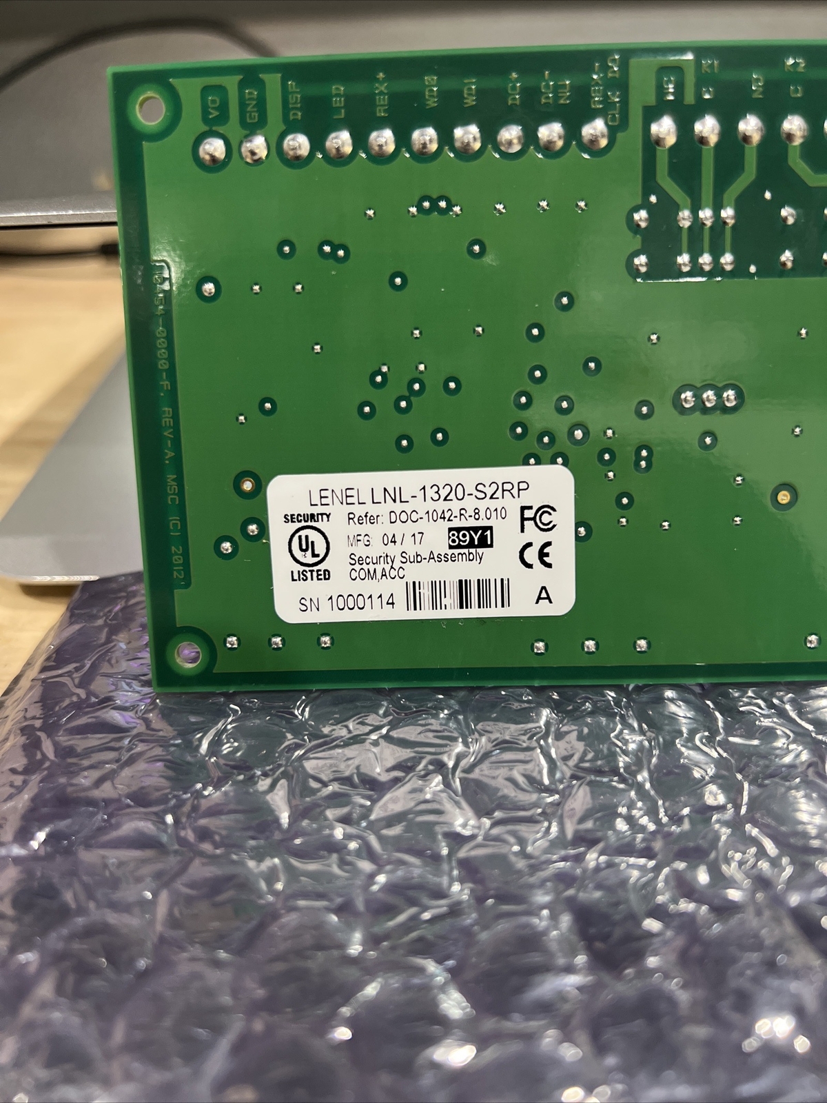 NEW!! Lenel LNL-1320-S2RP M-Series 12VDC 4-Input Dual Reader Interface Board