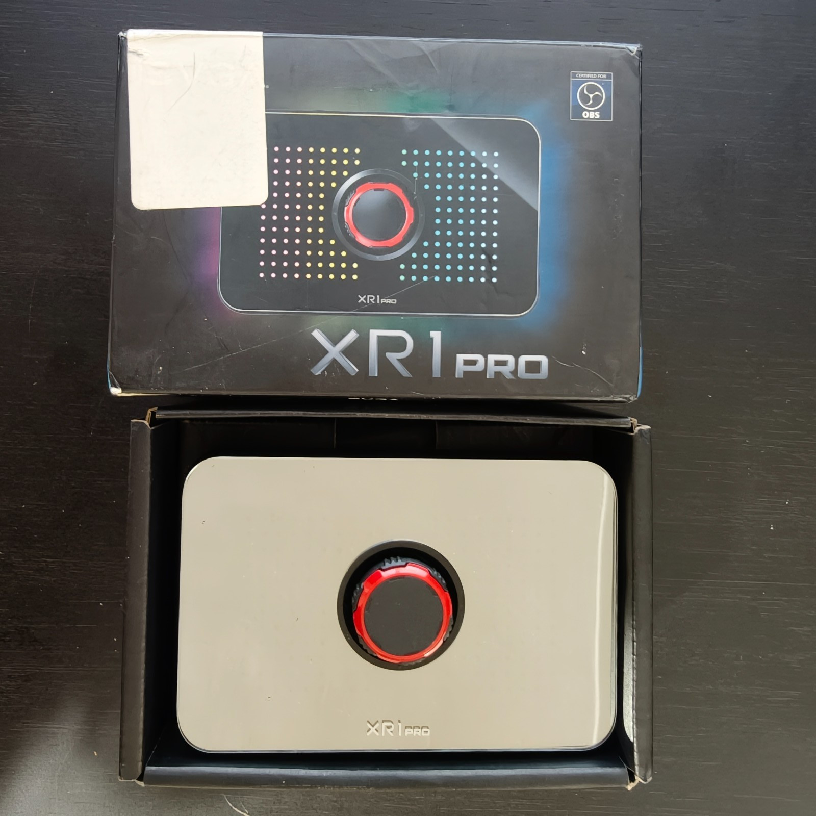 EVGA XR1 Pro Capture Card 144-U1-CB21-LR 4K HDR HDMI USB-C Open Box