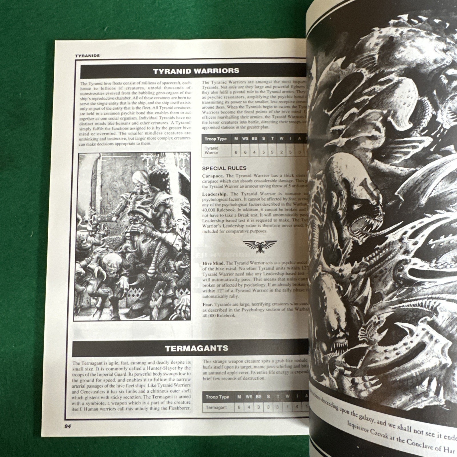 WARHAMMER 40K CODEX IMPERIALIS 2nd ED BOOK GAMES WORKSHOP SPACE MARINES 90s 🟢