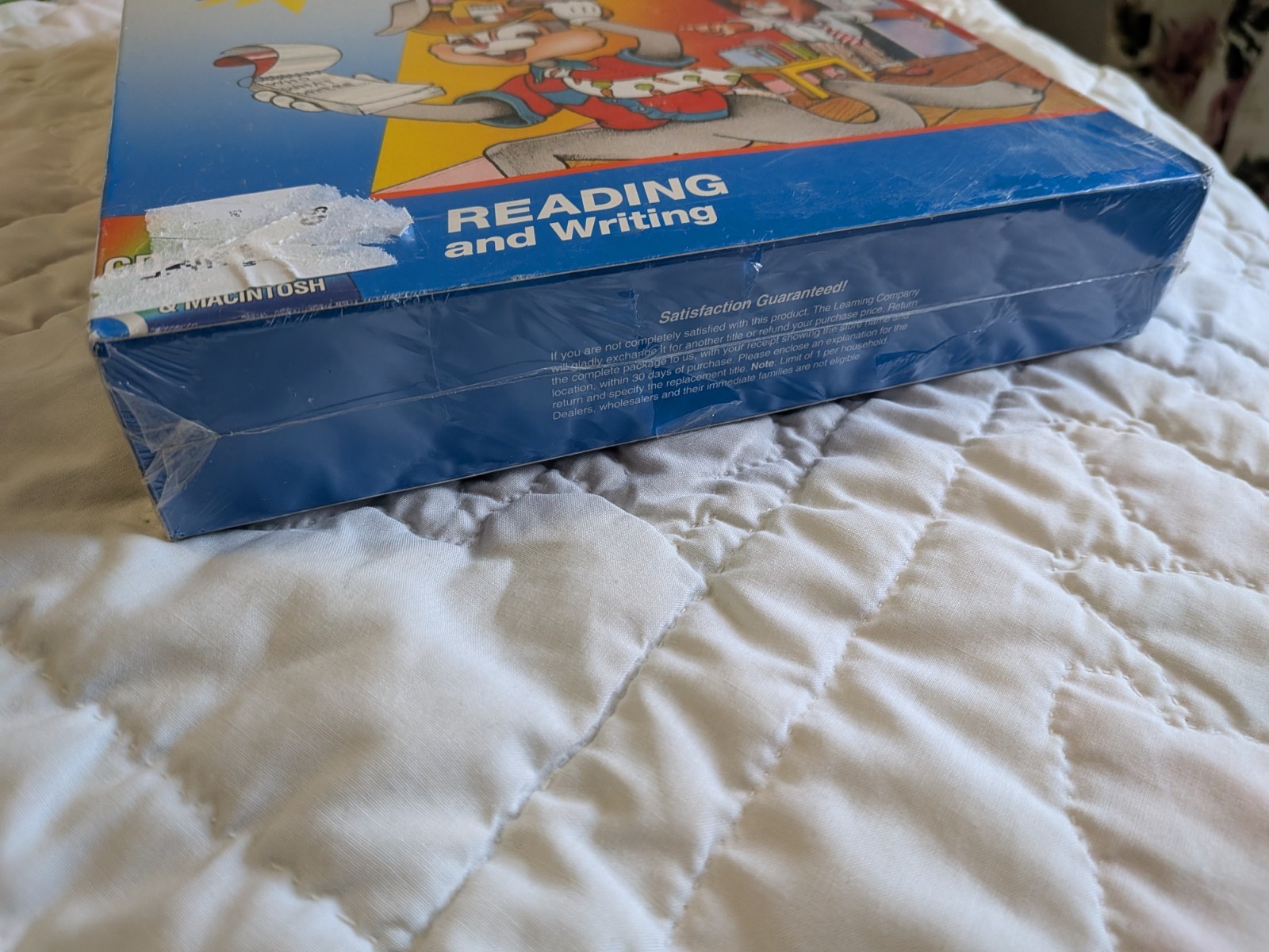 The Learning School Deluxe Reader Rabbit 3 WIndows Or MAC Ages 6-9 Unopen 1996
