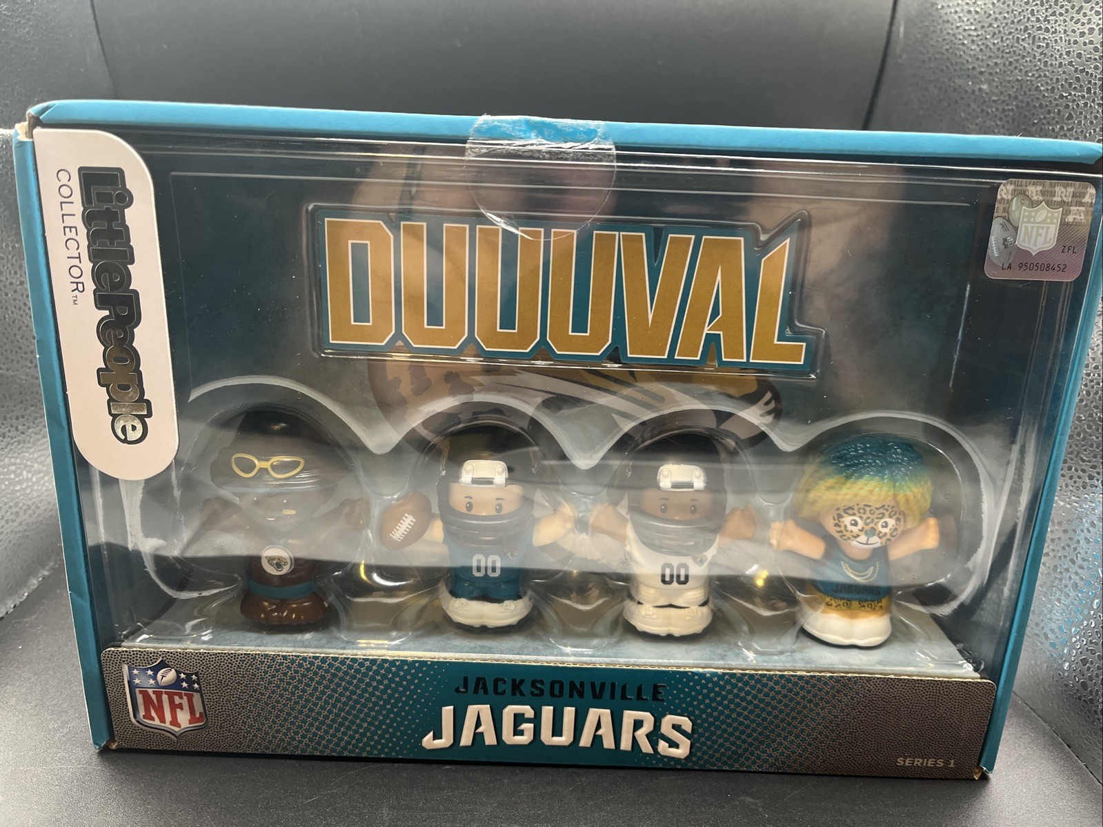 Little People Collector, NFL Jacksonville Jaguars DUUUVAL New Sealed
