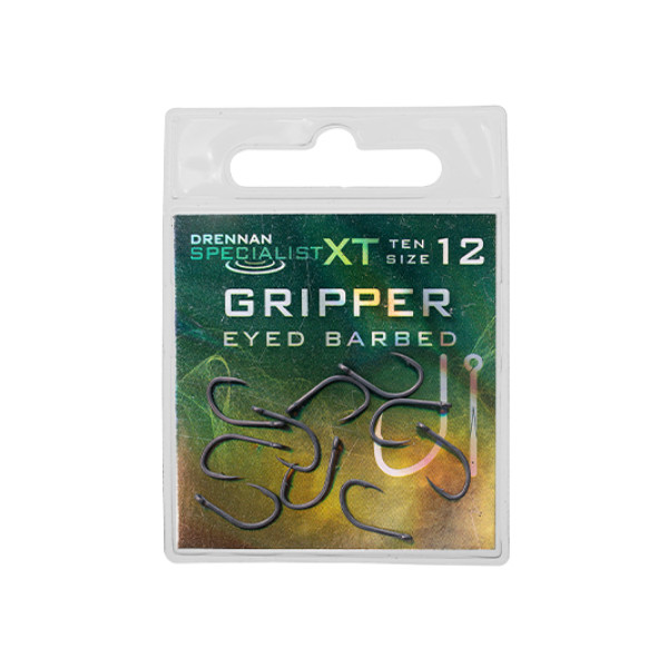 Drennan Specialist XT Gripper Beaked Point High Carbon Specialist Fishing Hooks