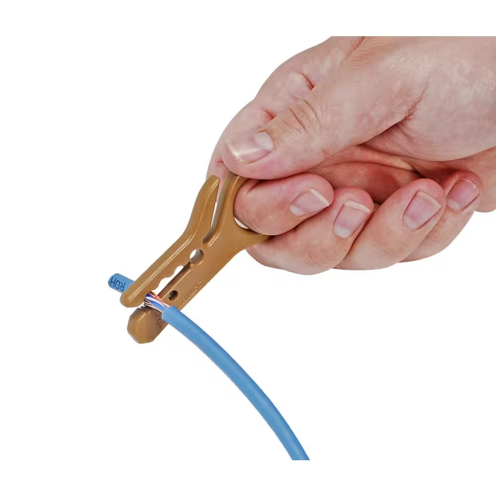 Key Strip Tool for Twisted Pair Cable