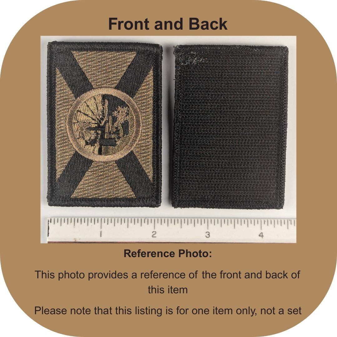 Florida State Flag Patch; Subdued Coyote Brown OCP; Hook Fastener Tactical Patch