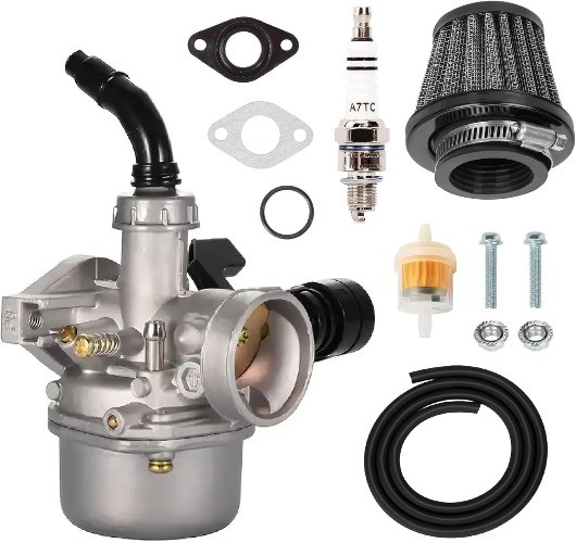 Carburetor Kit - Engineered for 50 70 90 110 125cc 4 Wheeler ATV  Color: black