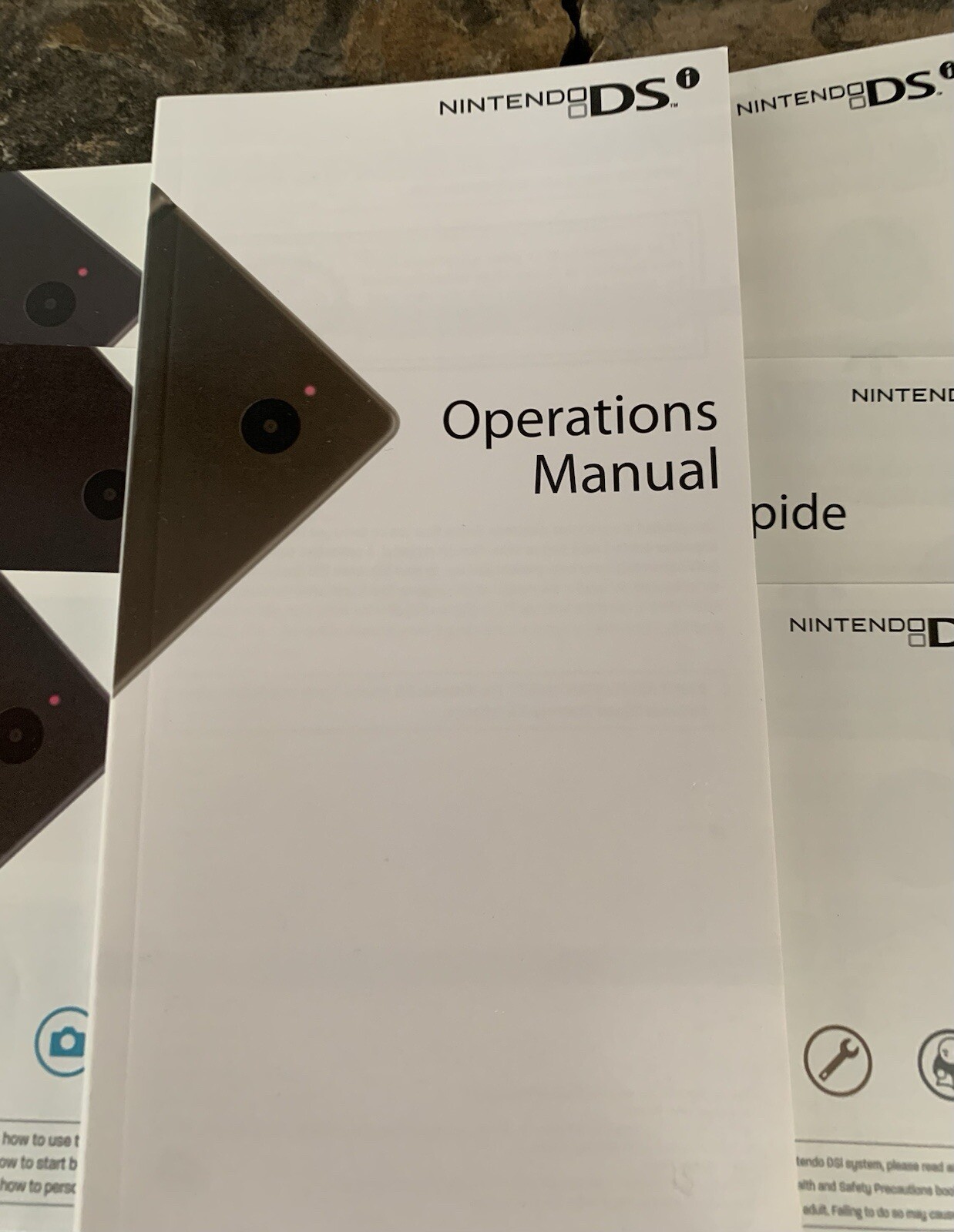 Nintendo DS Operations Manual & Booklet Set.