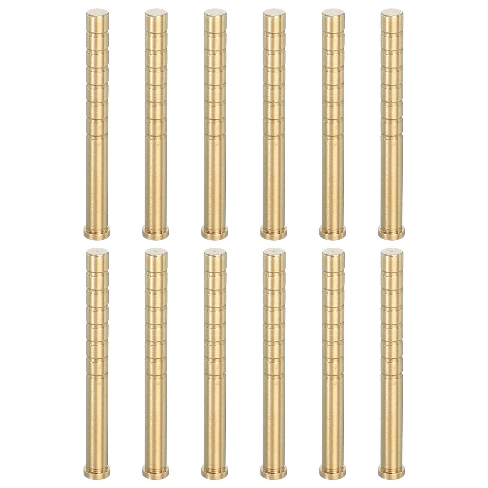 PATIKIL 200 Grain Archery Arrow Brass Insert, 12 Packs Insert Screw Copper Br...