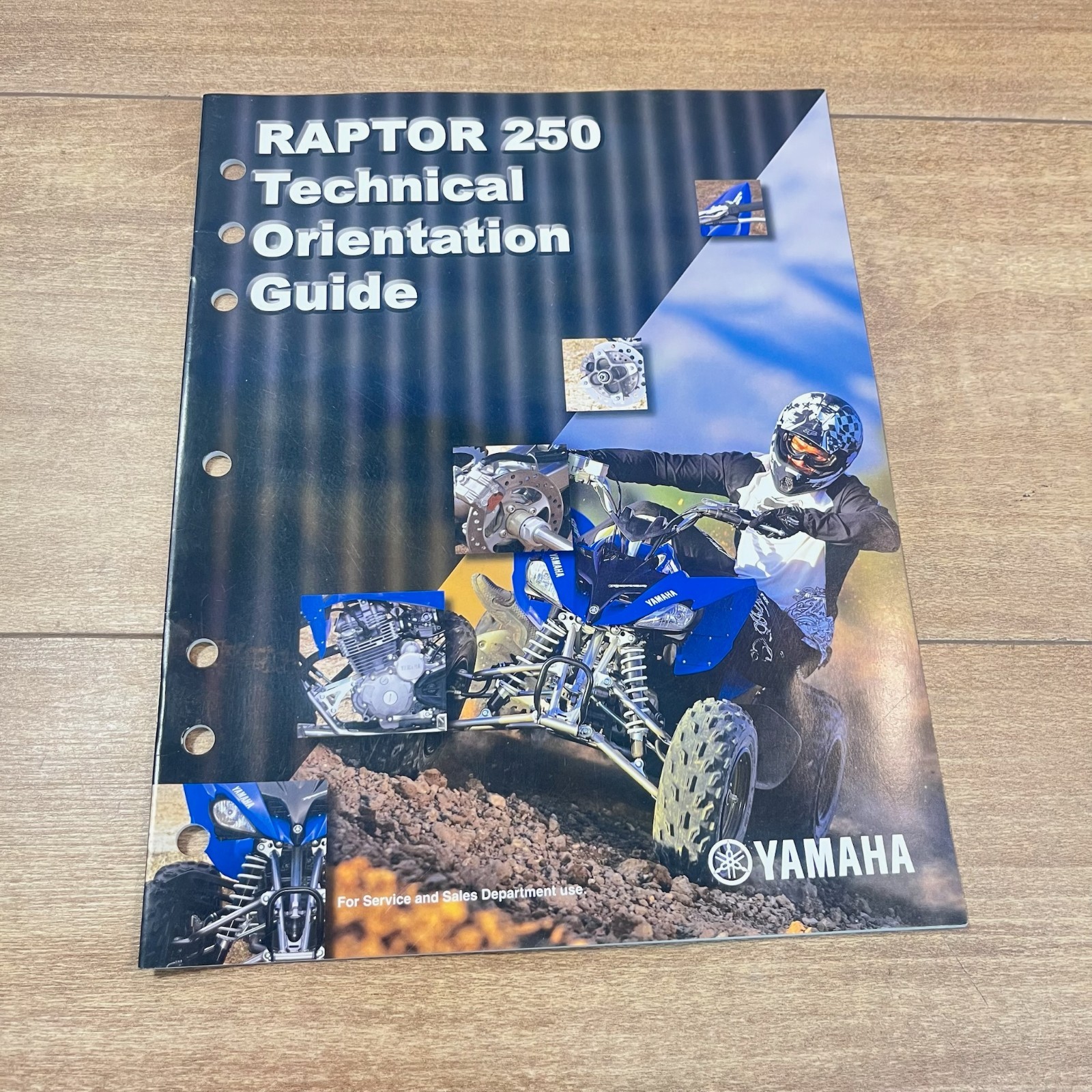 YAMAHA OEM TECHNICAL ORIENTATION GUIDE MANUAL / 2007 RAPTOR 250