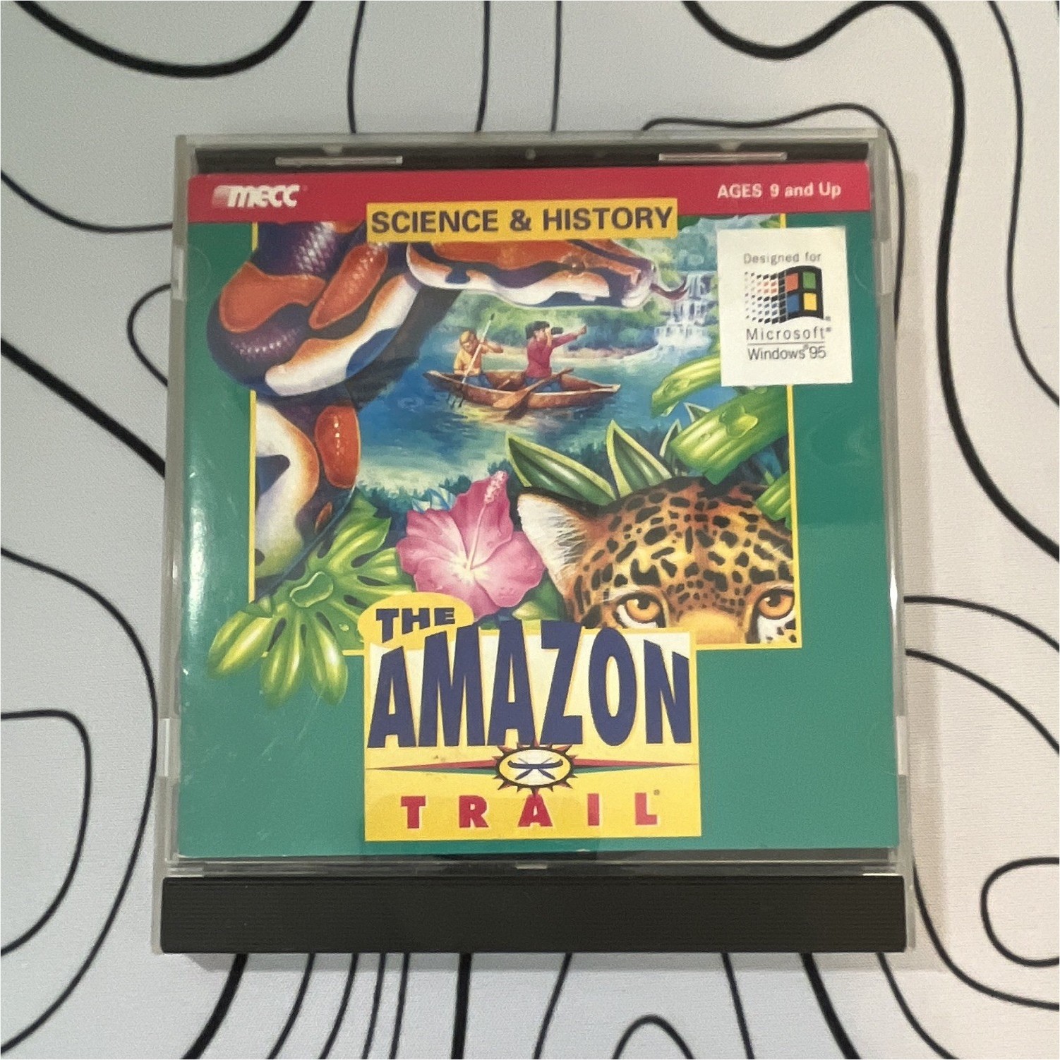 MECC The Amazon Trail Science & History CD-ROM v1.2 Windows/Mac English