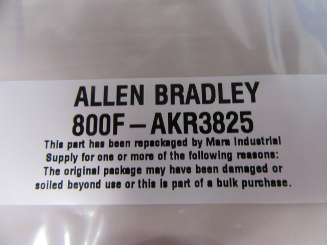 Allen Bradley 800F-AKR3825 Keys