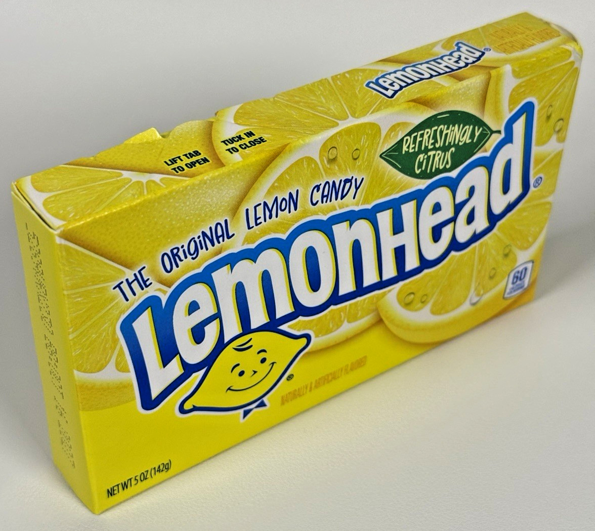 Lemonhead Original Lemon Candy 5 oz Theater Box