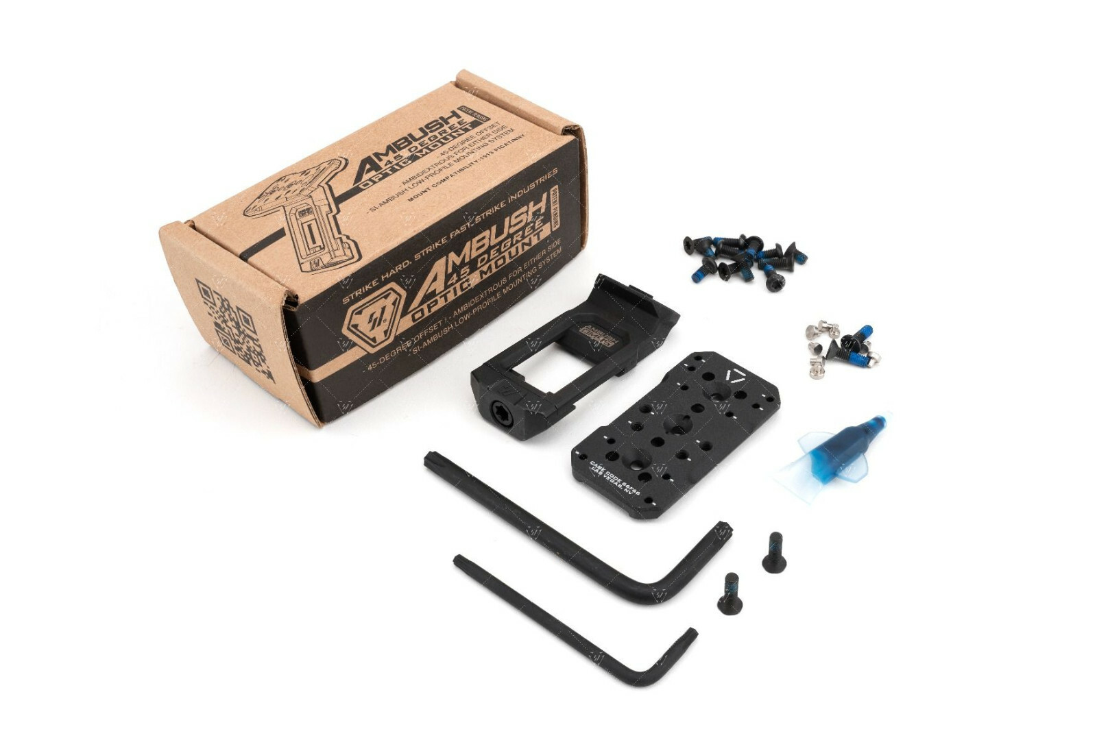 Strike Industries - Strike Ambush 45-Degree Optic Mount - # SI-AMBUSH-OM45 - NEW