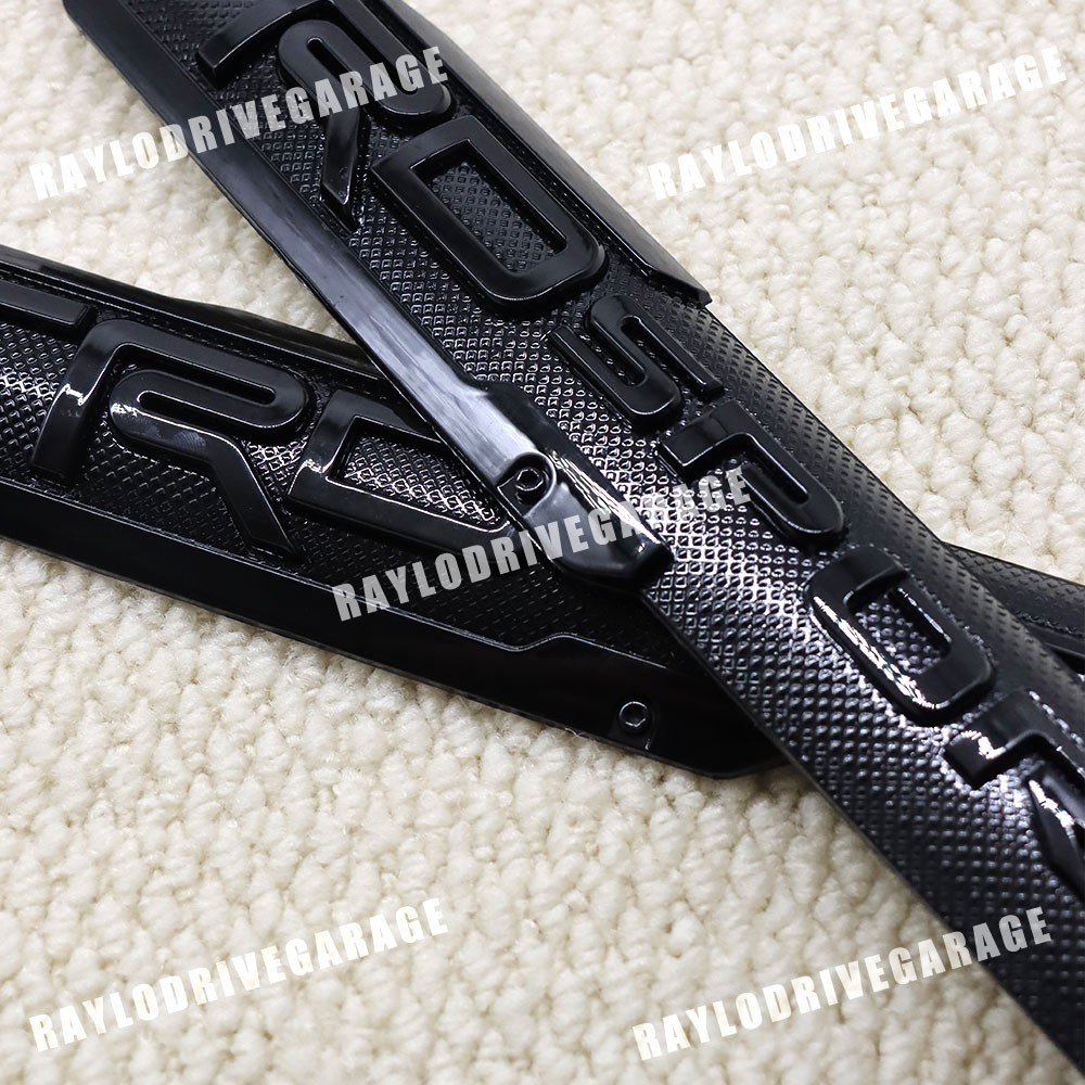 3D Raised Glossy Black Door Fender Side Badge For Tacoma Sport Emblem Nameplates