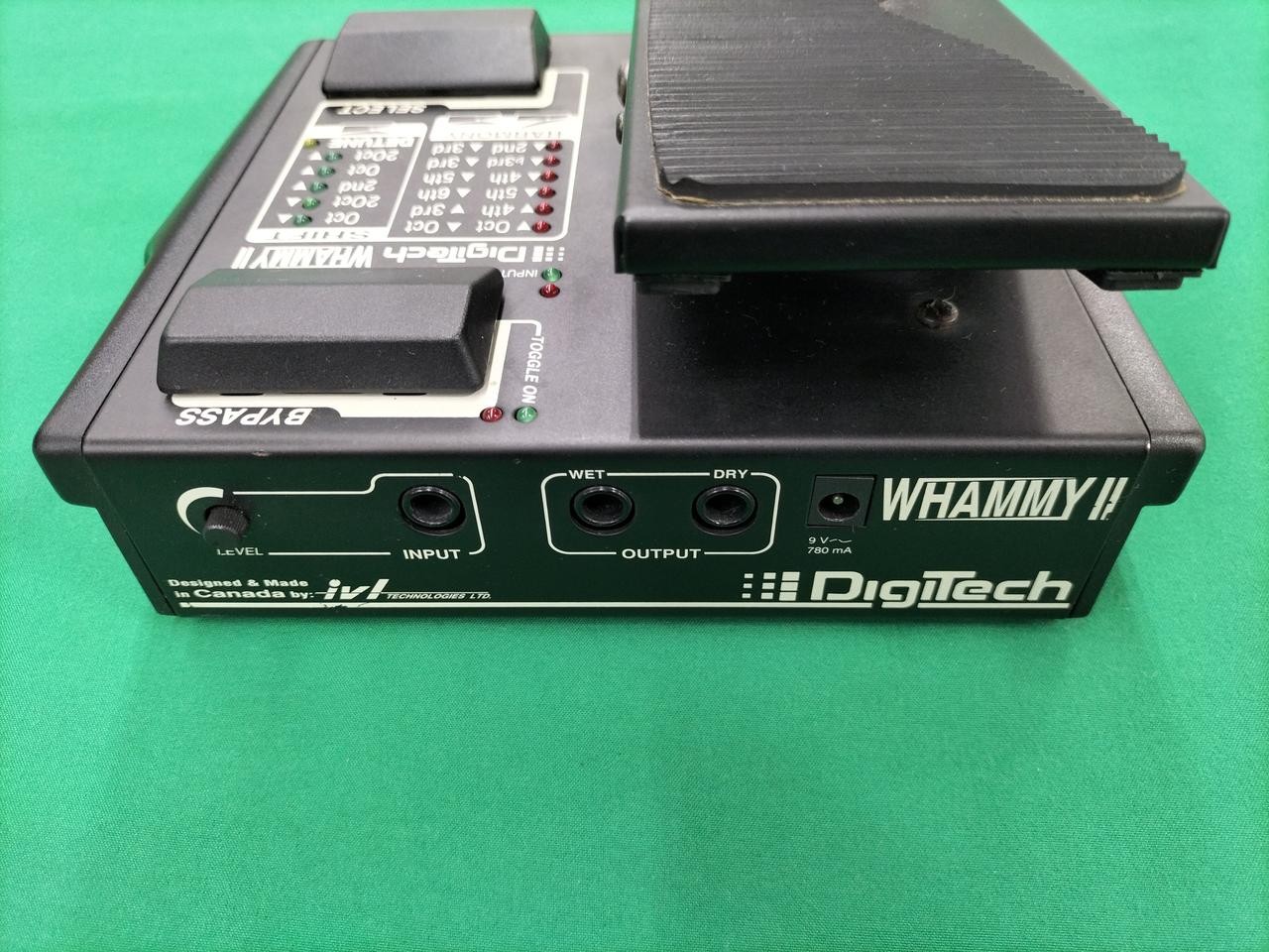 DigiTech WHAMMY 2 Shifter Effects Pedal Tested & Works 31910