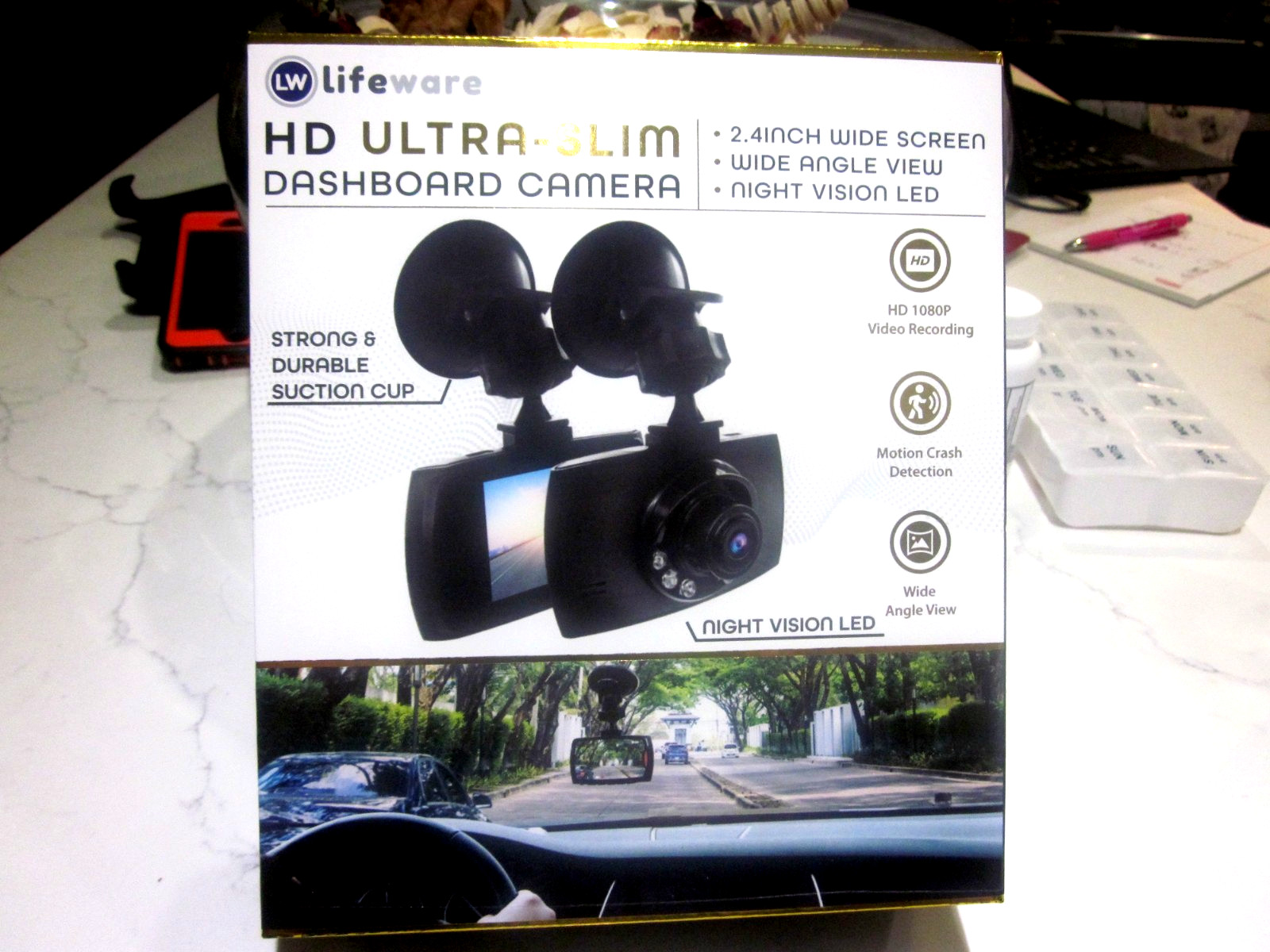 HD ULRRA-SLIM DashBoard Camera HD 1080p