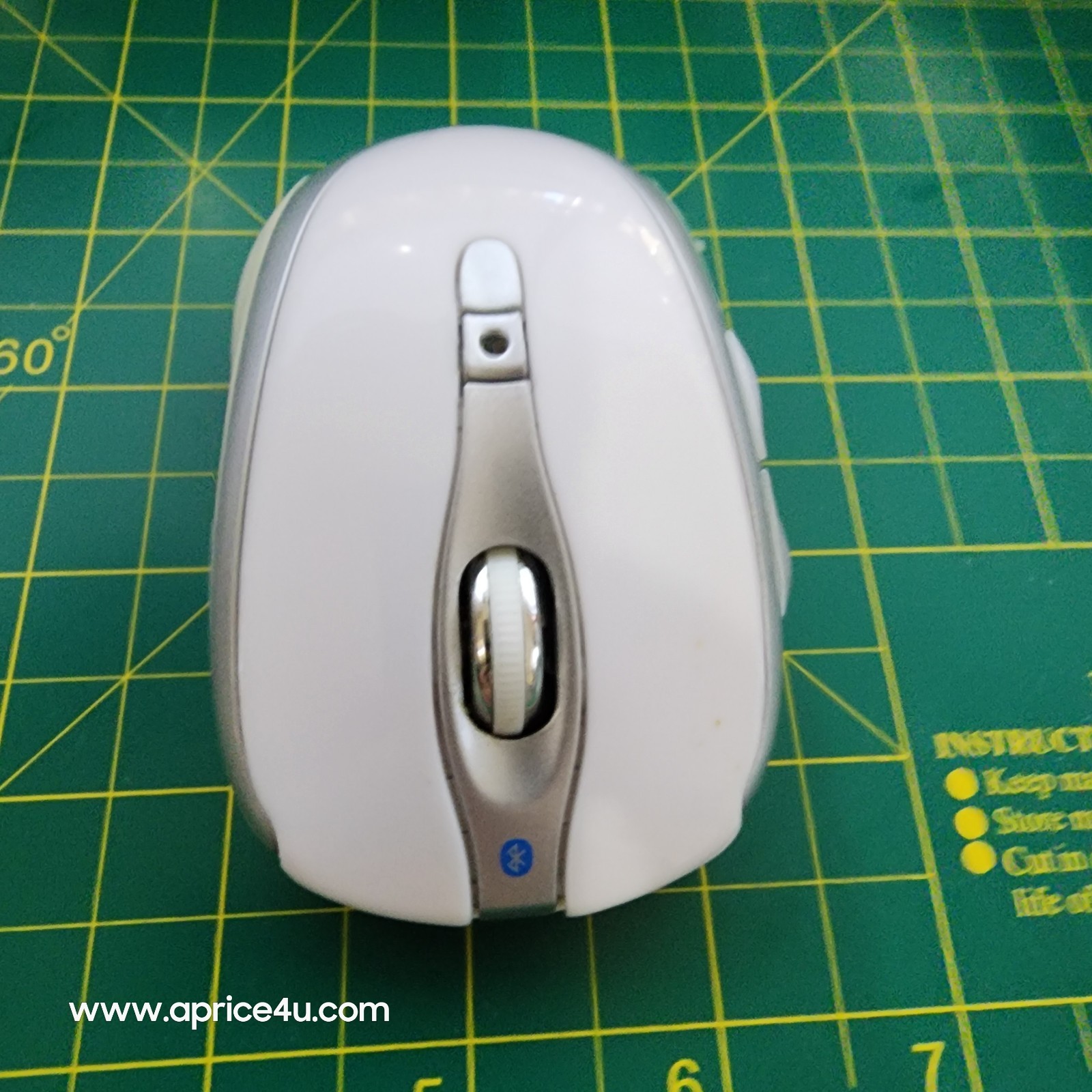 GEAR HEAD BT9400WHT White 1 x Wheel Bluetooth 3.0 Bluetooth Wireless Mouse