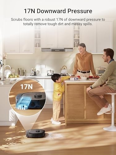 EUREKA J20 ROBOT VACUUM SELF EMPTYING, 8000PA SUCTION, AUTO MOP - Scratch & Dent