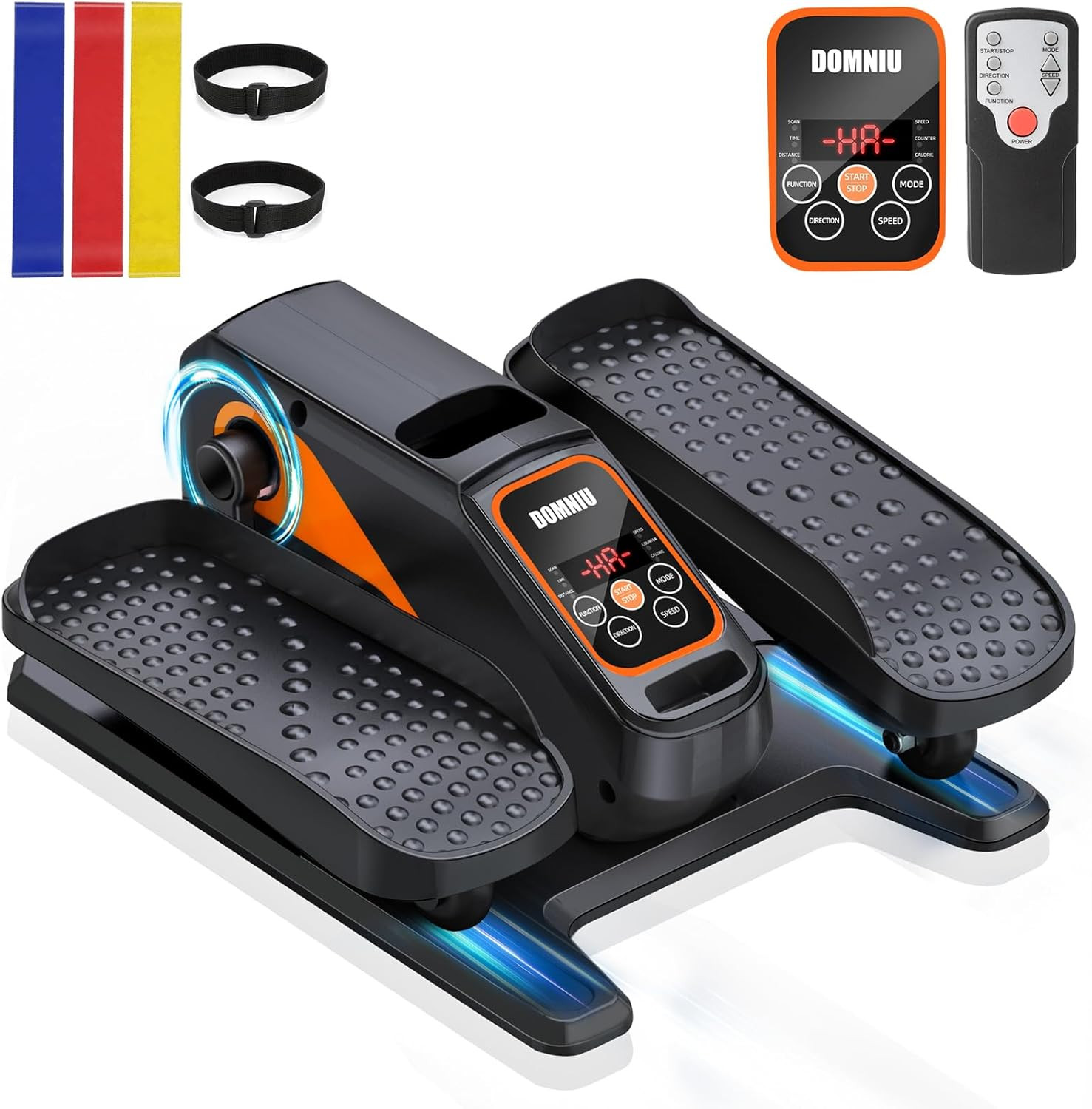 Under Desk Elliptical Machine, Electric Ellipse Leg Exerciser While Sitting for
