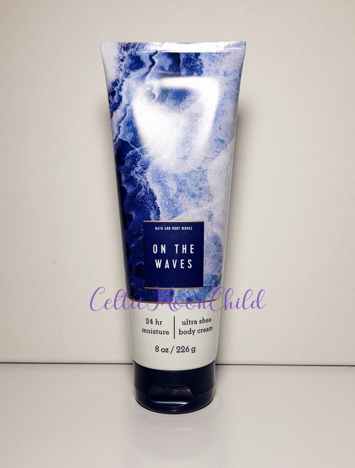 Bath & Body Works ON THE WAVES Body Cream Ultra Shea 24 hr 8 oz Retired Lotion