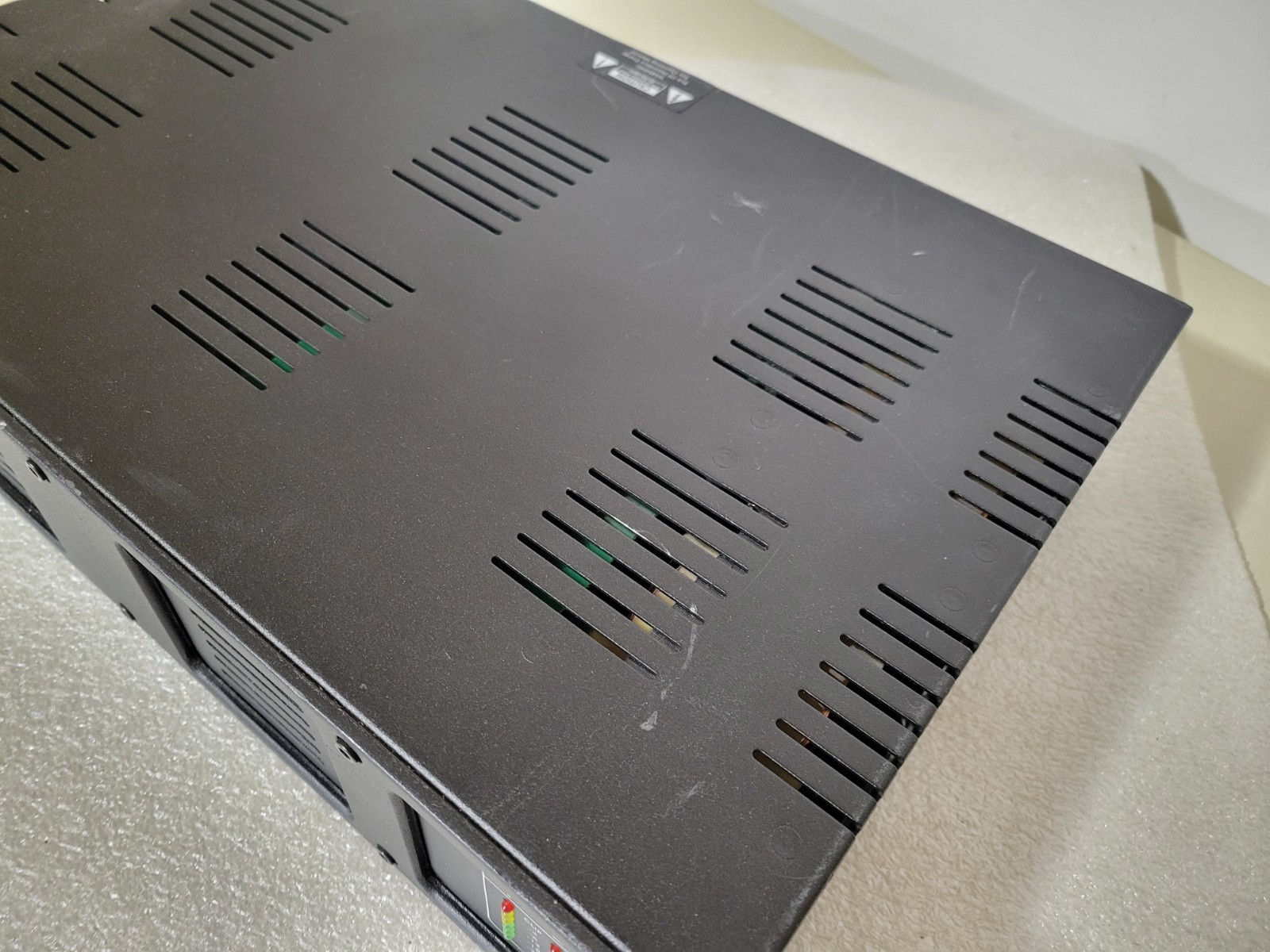Ashly TRA-2075 2 channel amplifier Tested 75 Watts per Channel