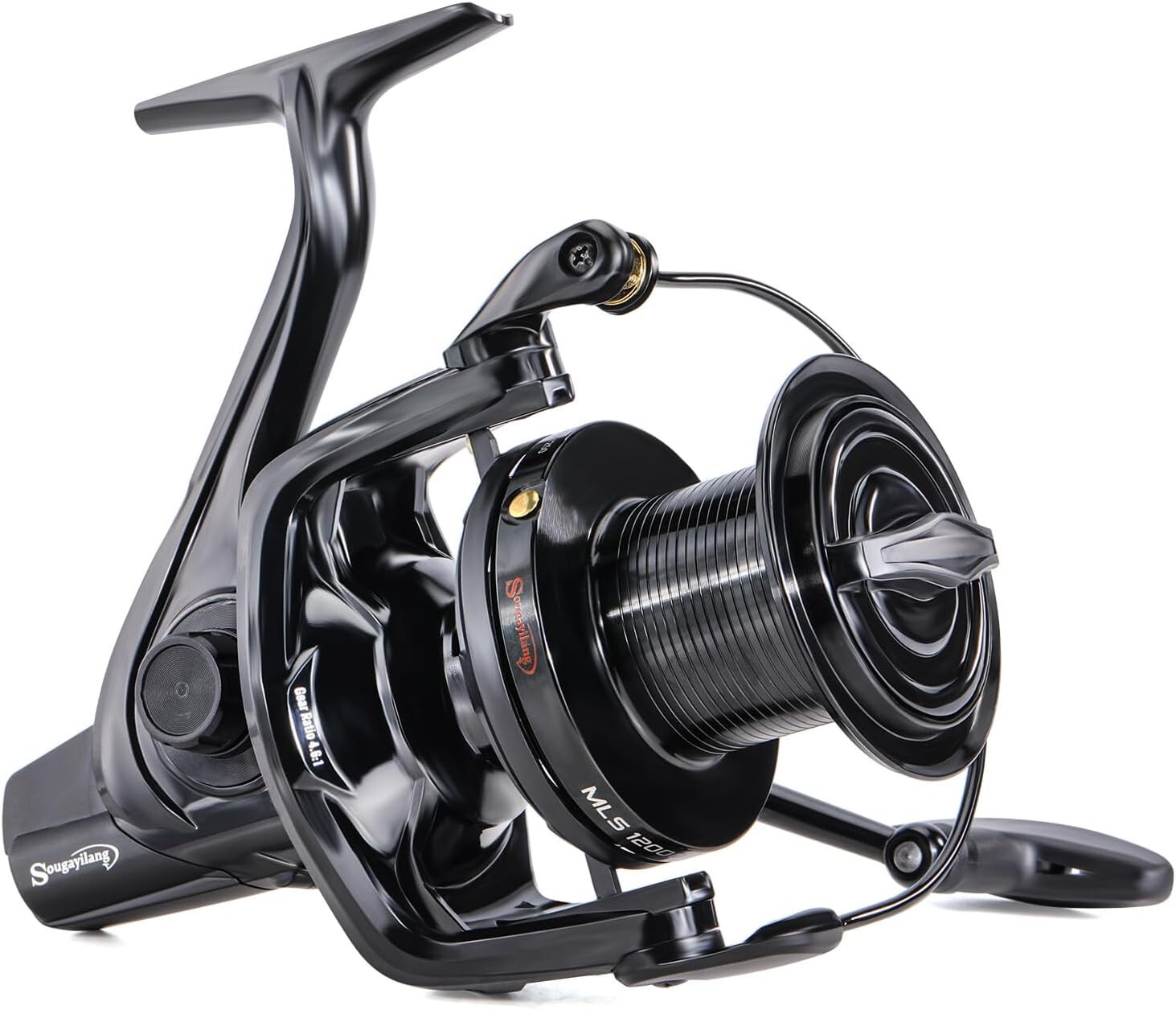 Sougayilang Saltwater Spinning Reel – Up to 38LBs Max Drag Big Game Fishing