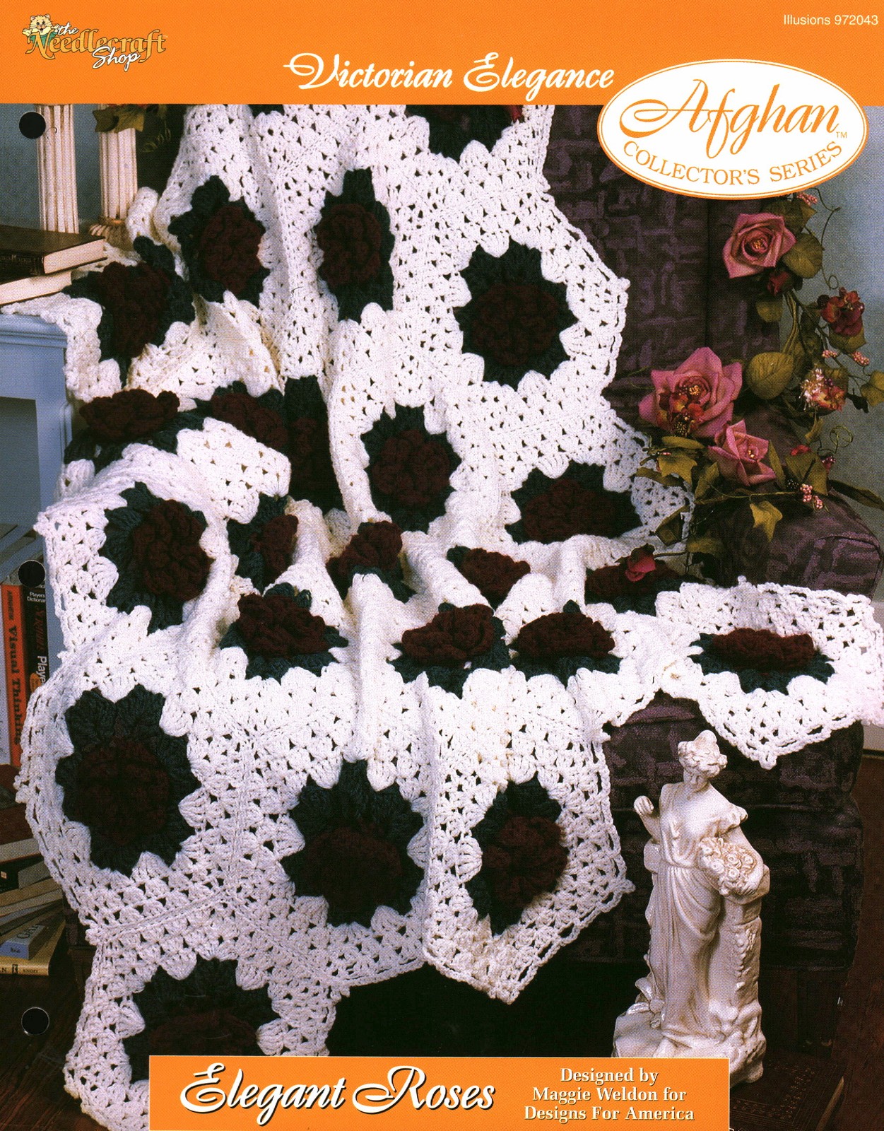 Elegant Roses - Victorian Elegance | Needlecraft Shop Afghan Series 972043