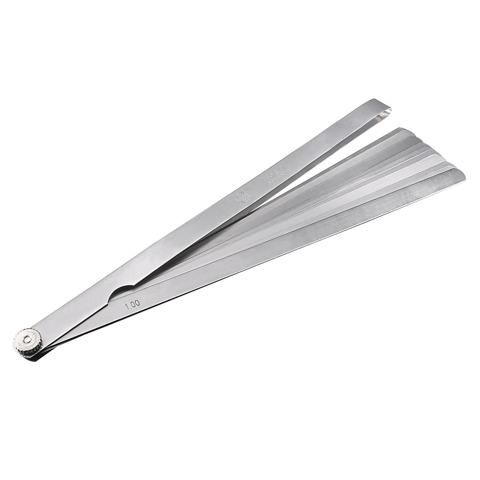 300mm Long 0.02-1.00mm Thickness Metric Measure Gauge Feeler Gauge